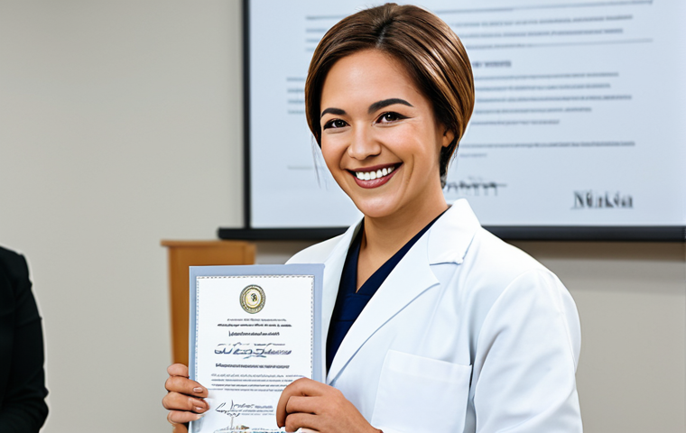 피부관리사의 재교육 프로그램 활용법 - Modern Esthetician Learning**

Prompt: A bright and airy esthetic salon classroom. A young, professi...